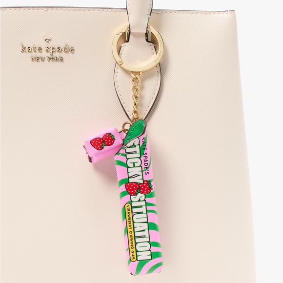 kate spade Accessories - Kate Spade Bubble Gum Bag Charm